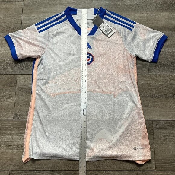 Adidas Authentic Chile National Team Futbol Soccer Jersey Women’s Sz: M - Picture 5 of 5